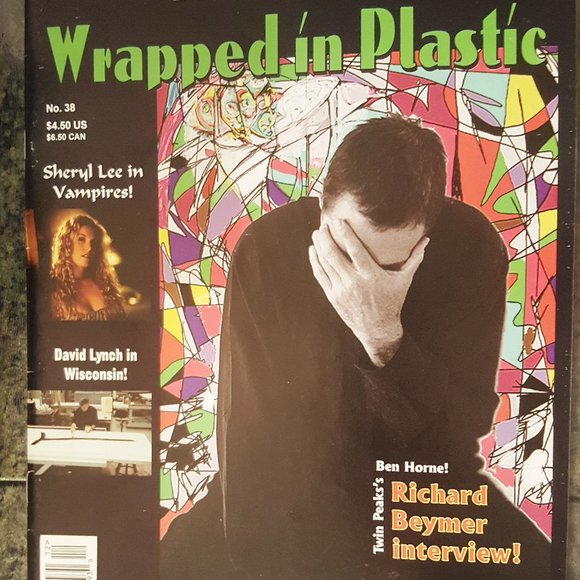 TWIN PEAKS Wrapped In Plastic MAGAZINE#38 Vintage - Picture 1 of 2